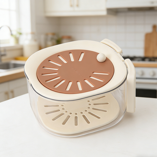 Elvanius® FreshLock Produce Washing Basket