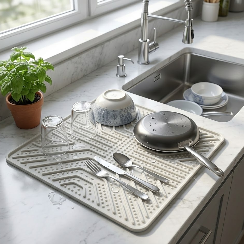 Elvanius® Multi-Purpose Silicone Kitchen Mat
